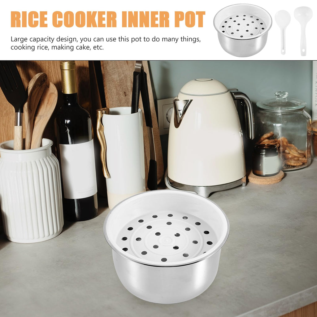 3L Stainless Steel Non-Stick Rice Cooker Inner Pot K5616