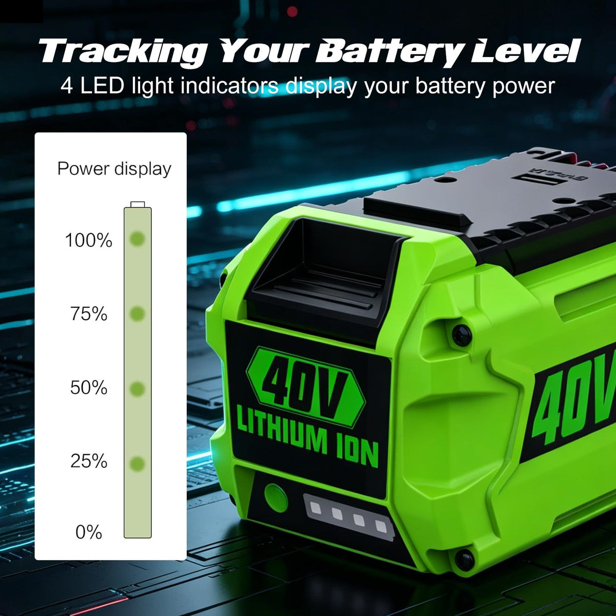 6.5Ah Lithium-Ion Replacement Battery W898