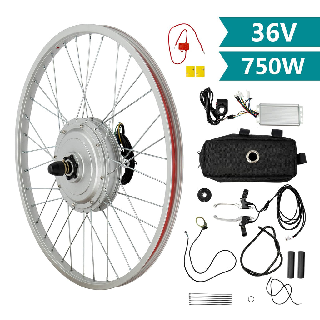 36V 750W Front Brushless Motor Electric Bicycle Conversion Kit H8460