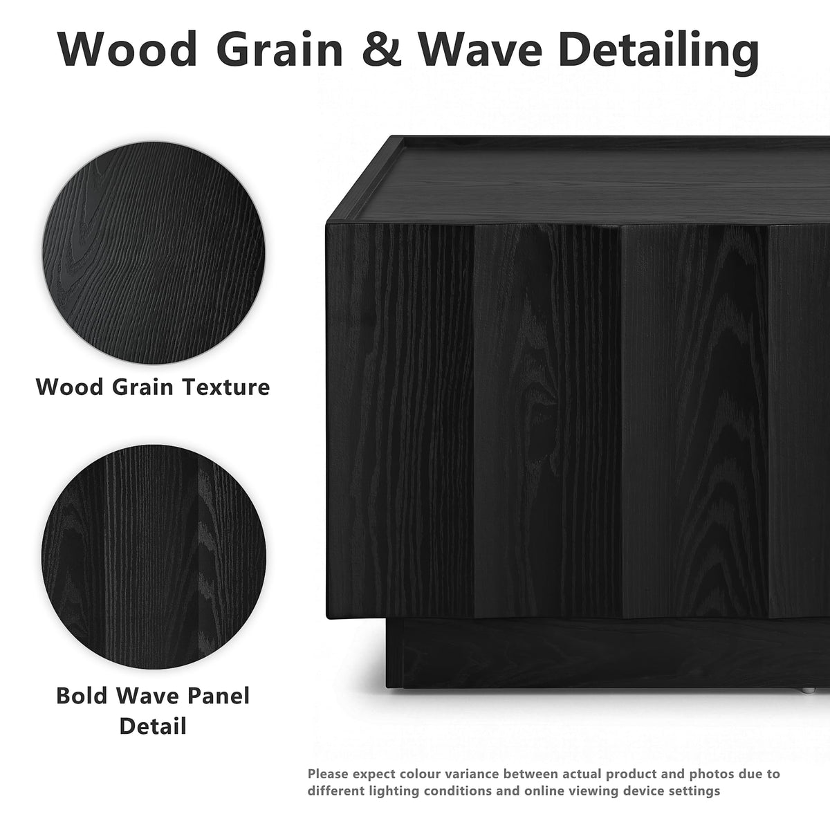 Square Coffee Table with Storage S3416