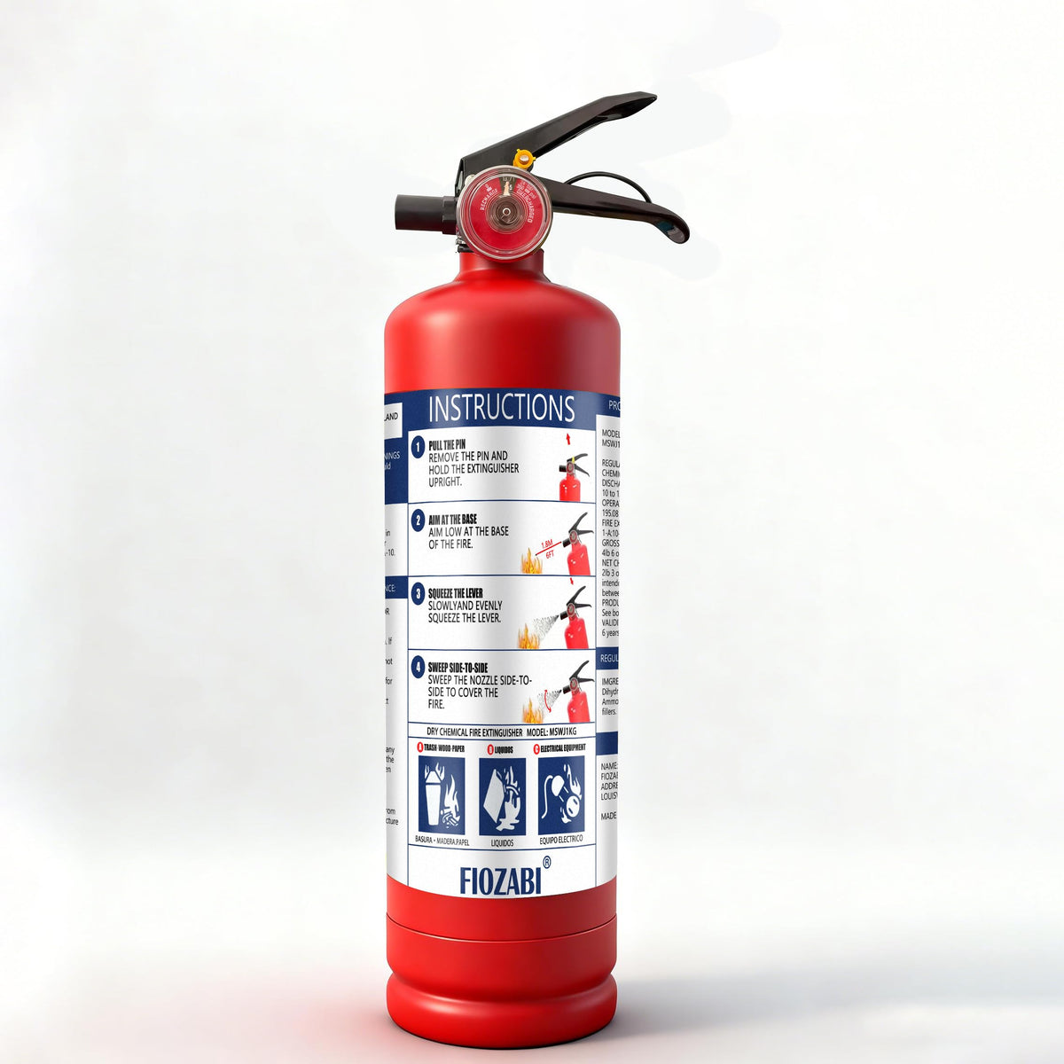2.5 lb Dry Chemical Fire Extinguisher V88237