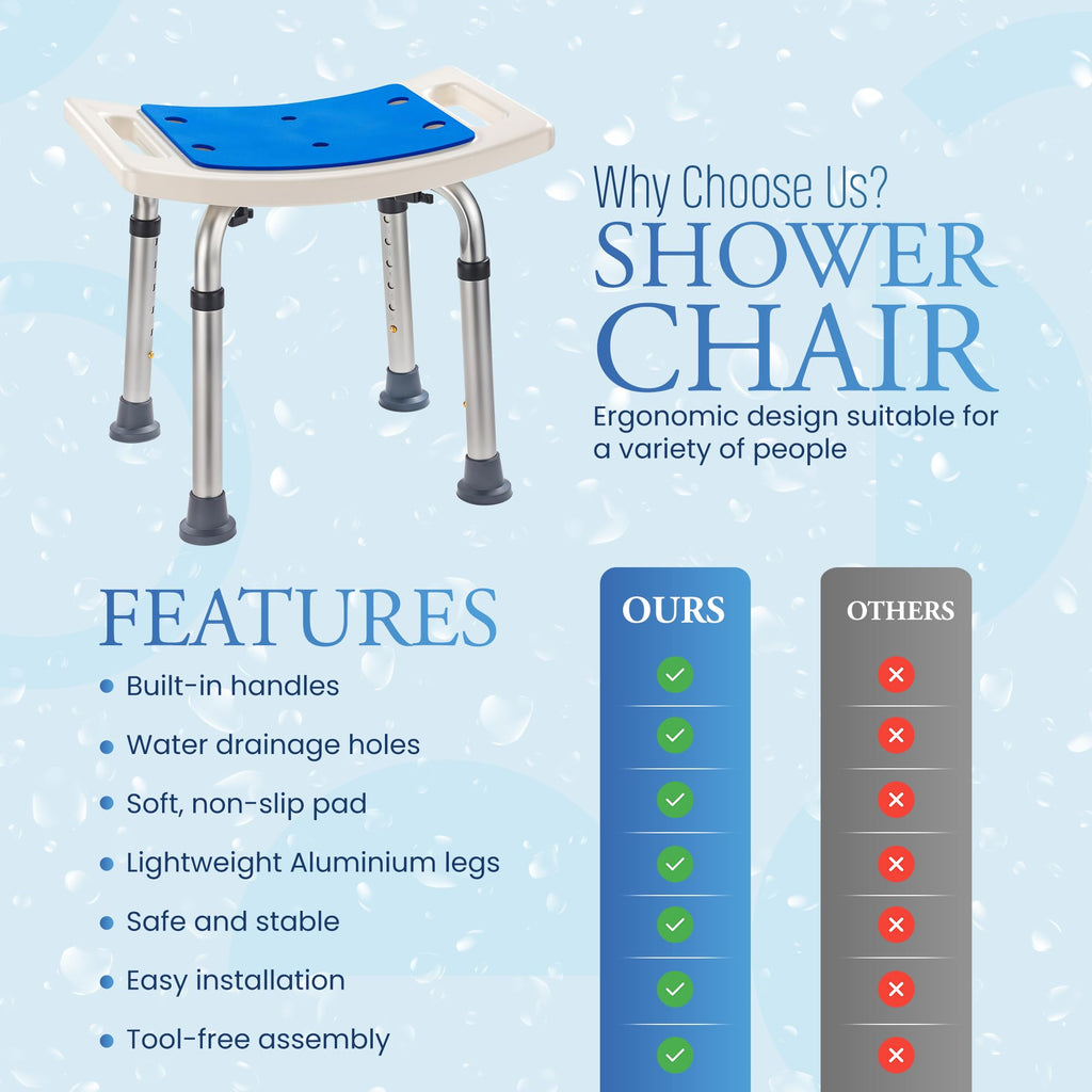 Shower Chair and Bathtub Bench S17337