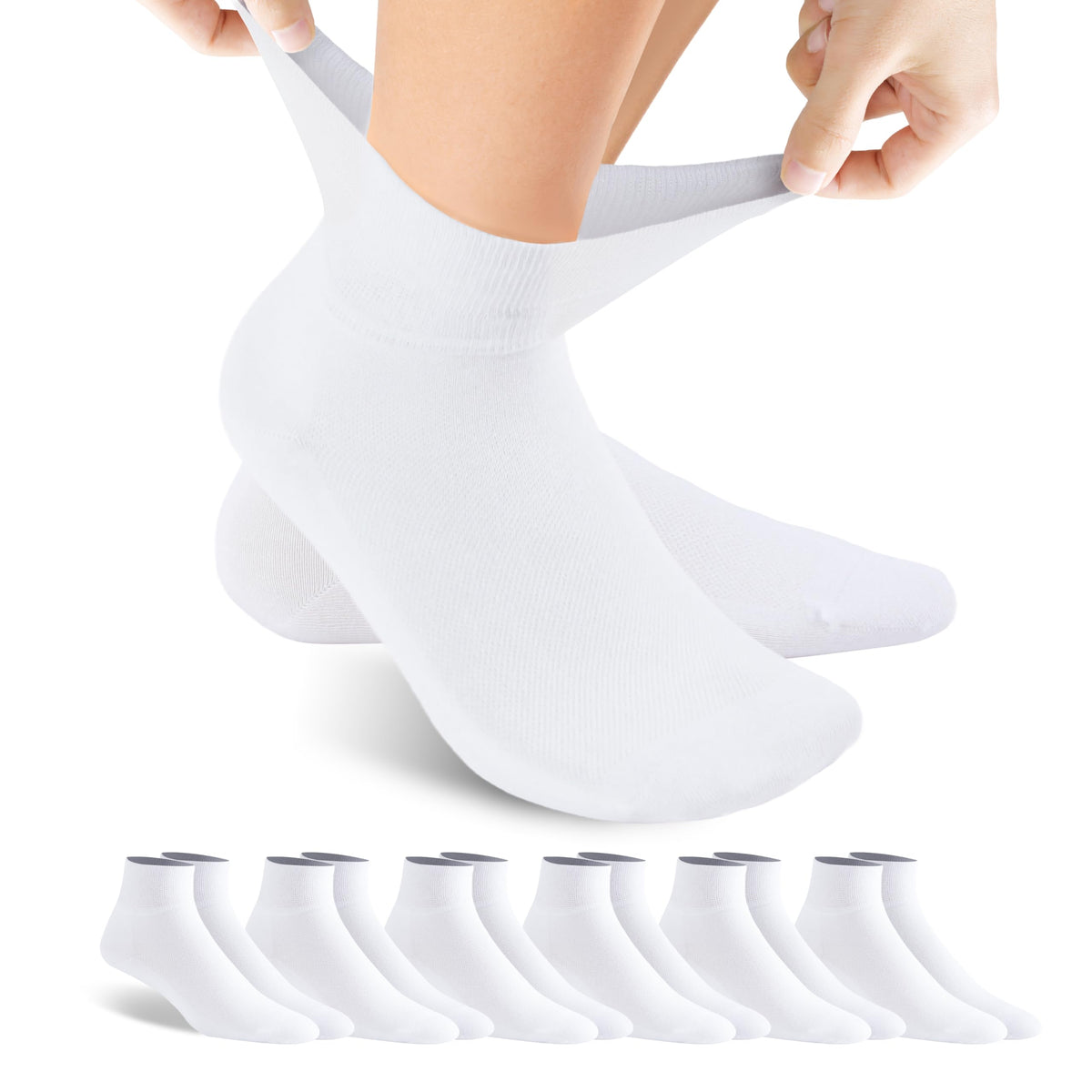 Cotton Ankle Socks Q884153