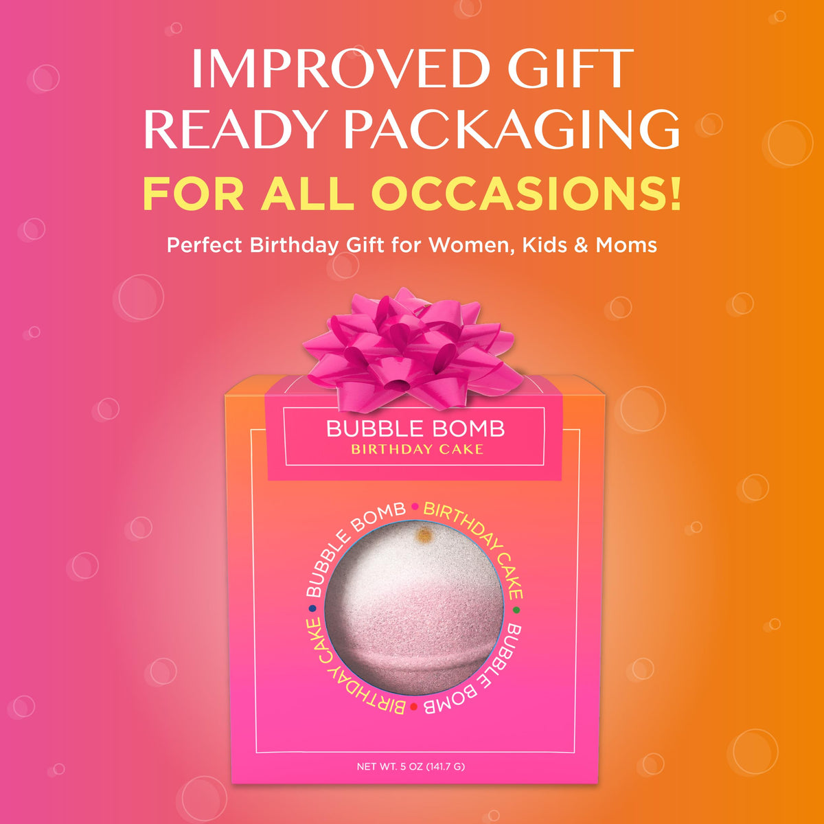 Birthday Cake Bath Bombs 1 Pack C3473