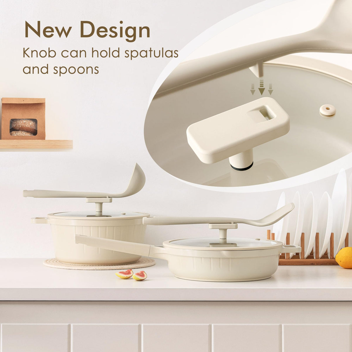 14 Pc Non Stick Ceramic Cookware Set H4864