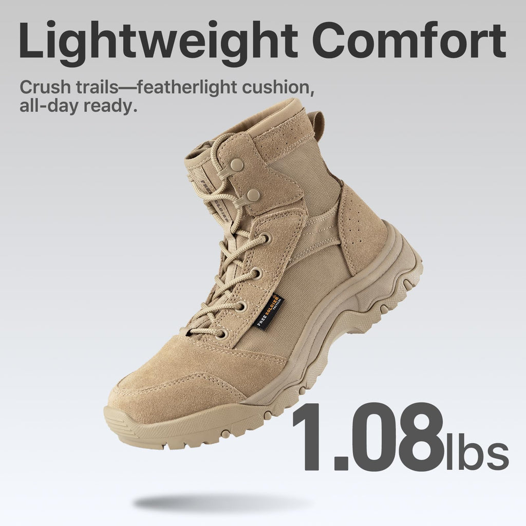 Lightweight Tactical Hiking Work Boots Q465373
