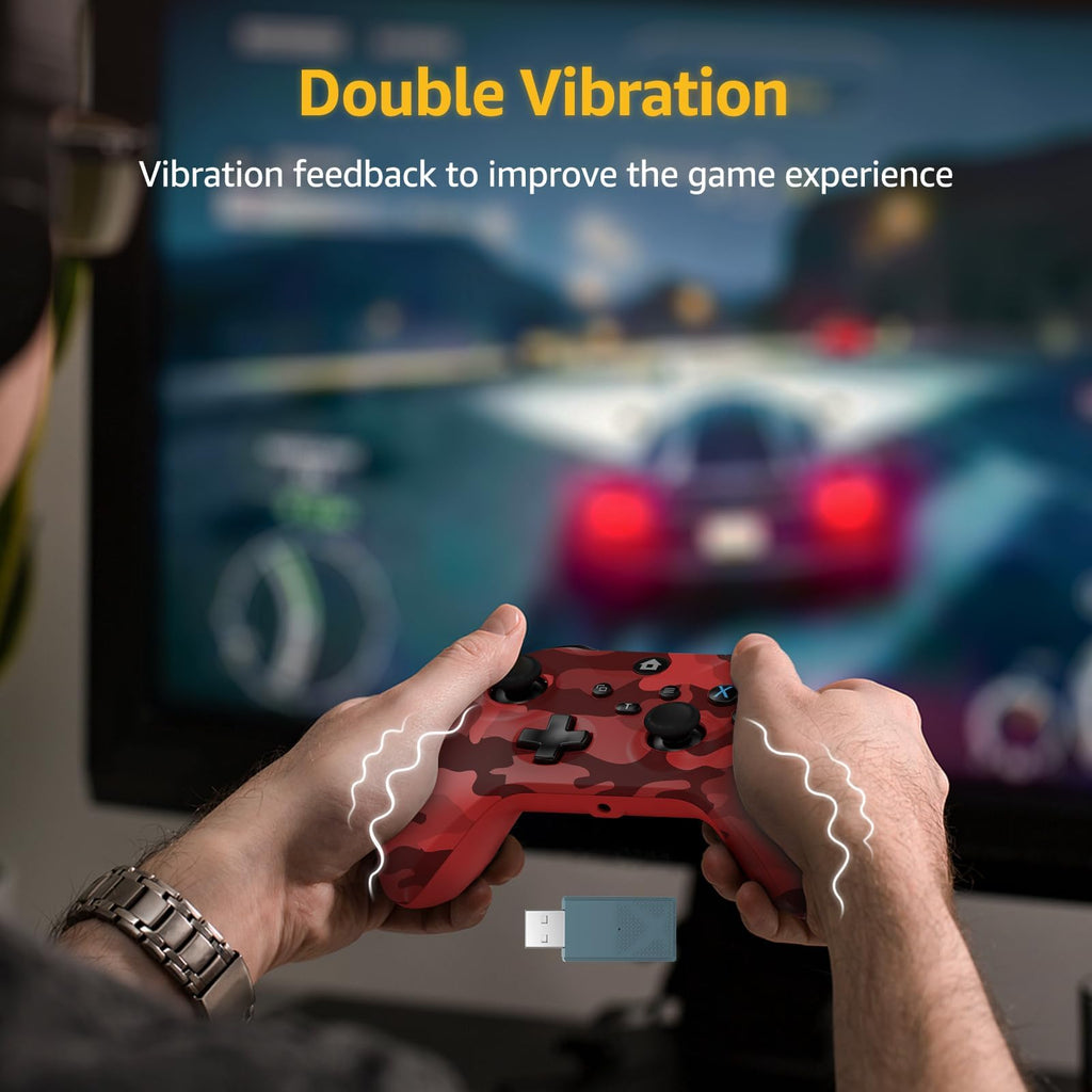Wireless Controller for X-BOX One/PC Camo Red X993340