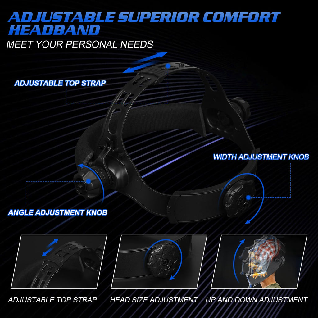 True Color Auto Darkening Welding Helmet G6500