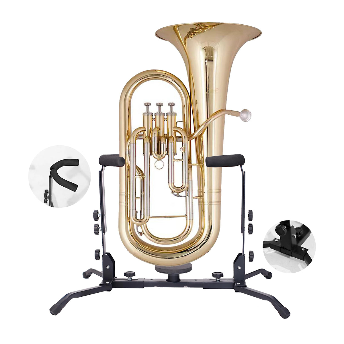 Adjustable Foldable Tuba Stand R693214