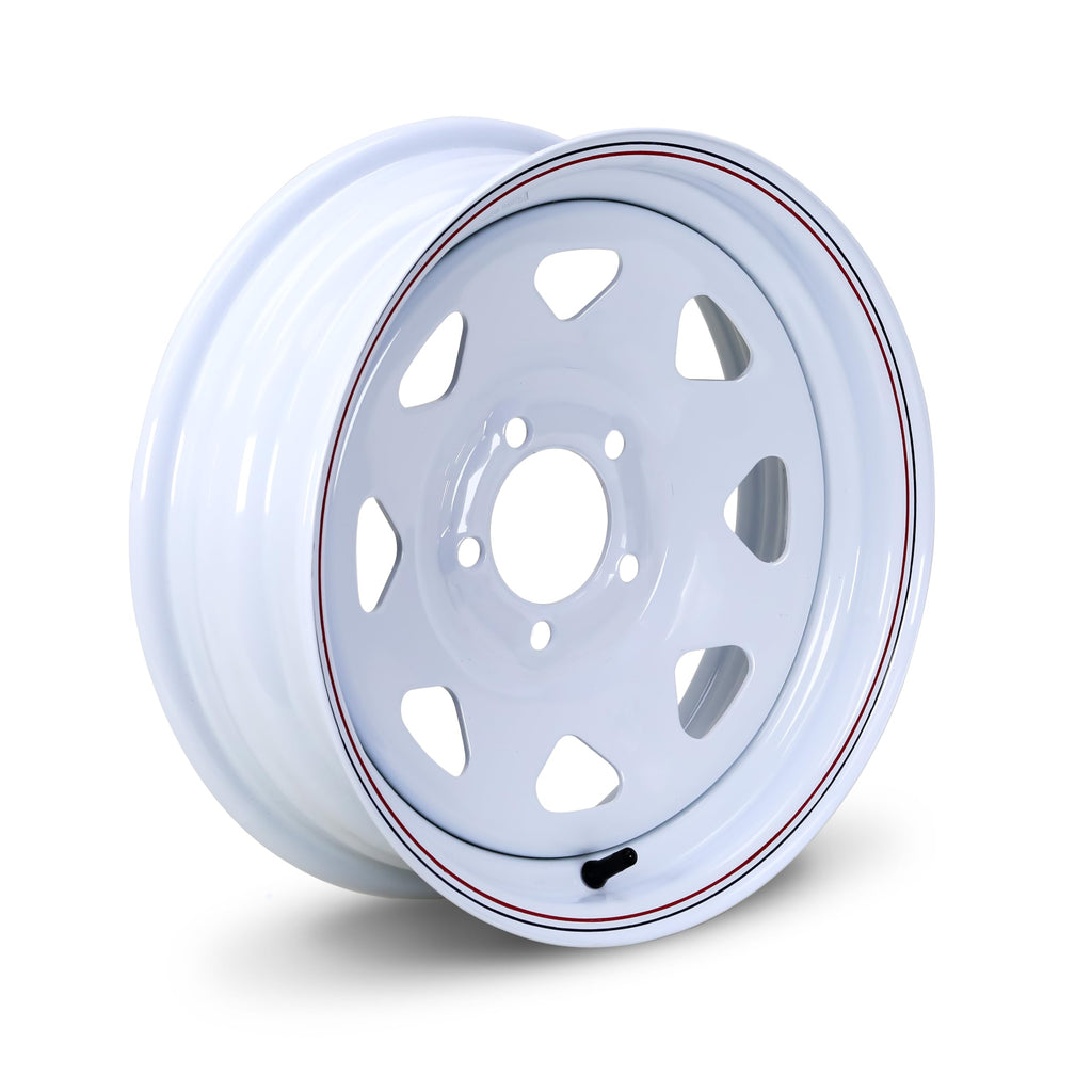 Trailer Tire & Wheel ST205/75R15 8-Ply White Spoke Rim T738357