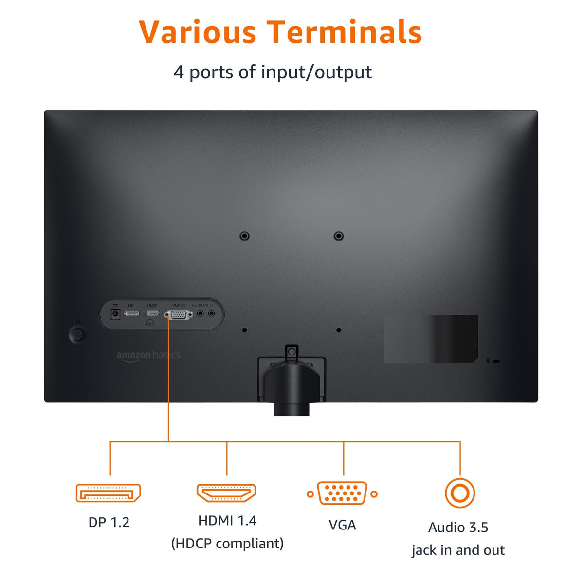 24 Inch FHD 1080P 100Hz Monitor with Speakers B417