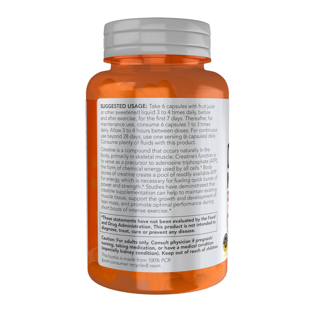 Creatine Monohydrate 750 mg 120 Veg Caps S104641