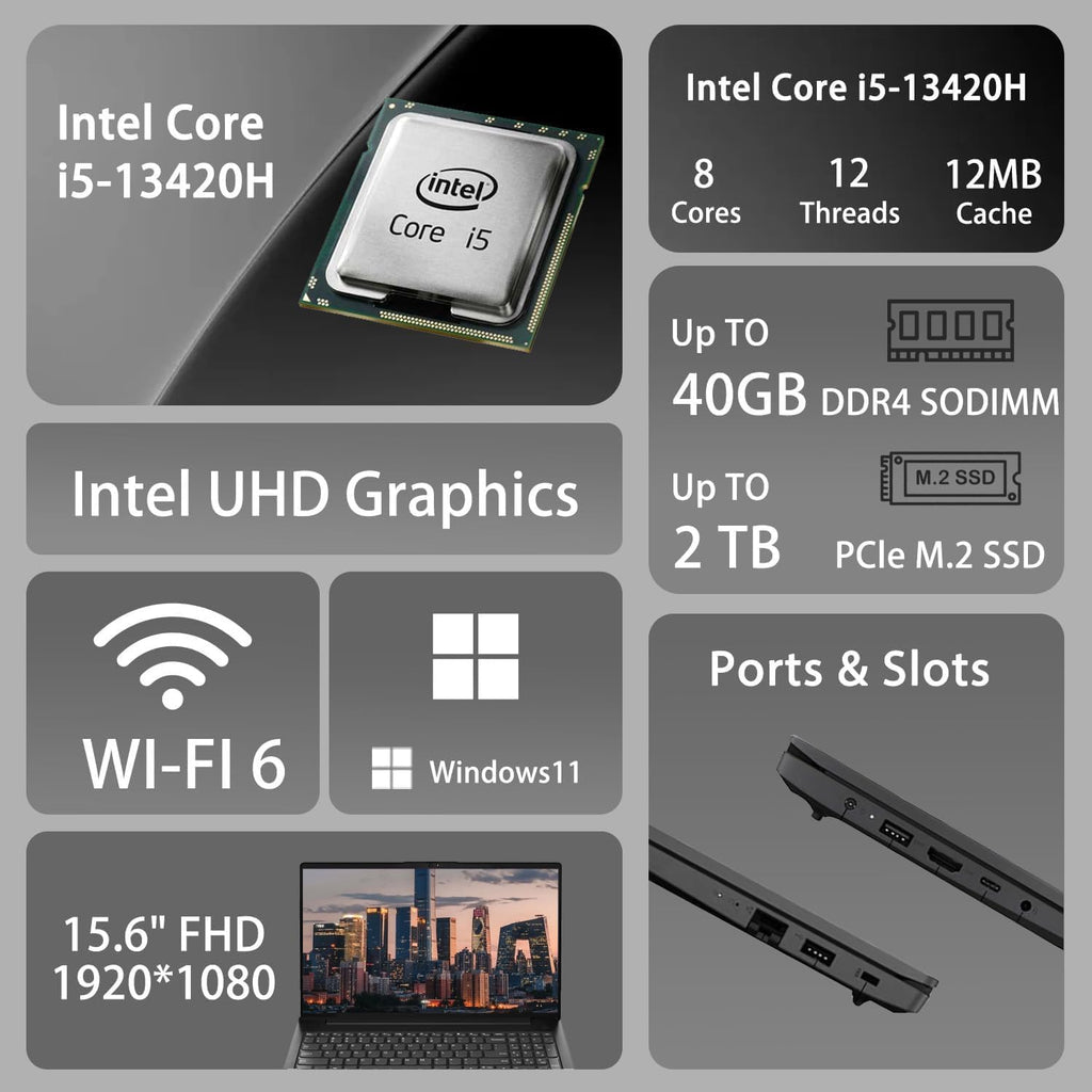 15.6″ FHD Anti-Glare Business Laptop U928689