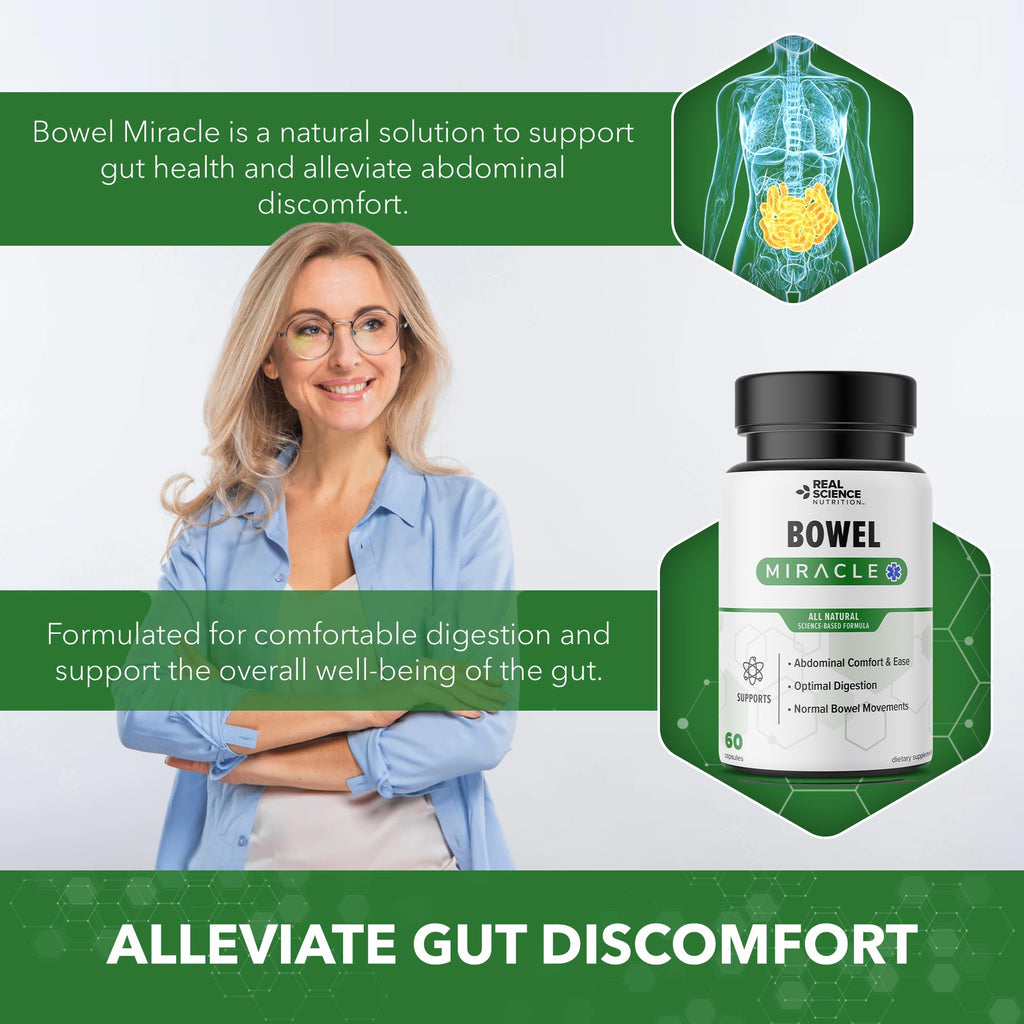 60 Caps Gut Support Supplement with Vinitrox GABA P161