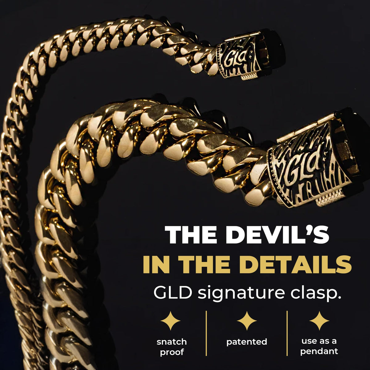 Gold-Plated Micro Cuban Link Chain X14737