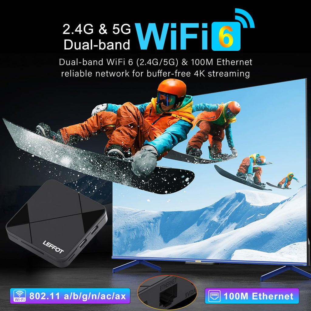 Android 14.0 4K Ultra HD TV Box L222805