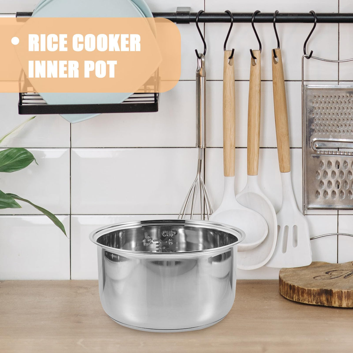 3L Stainless Steel Non-Stick Rice Cooker Inner Pot K5616