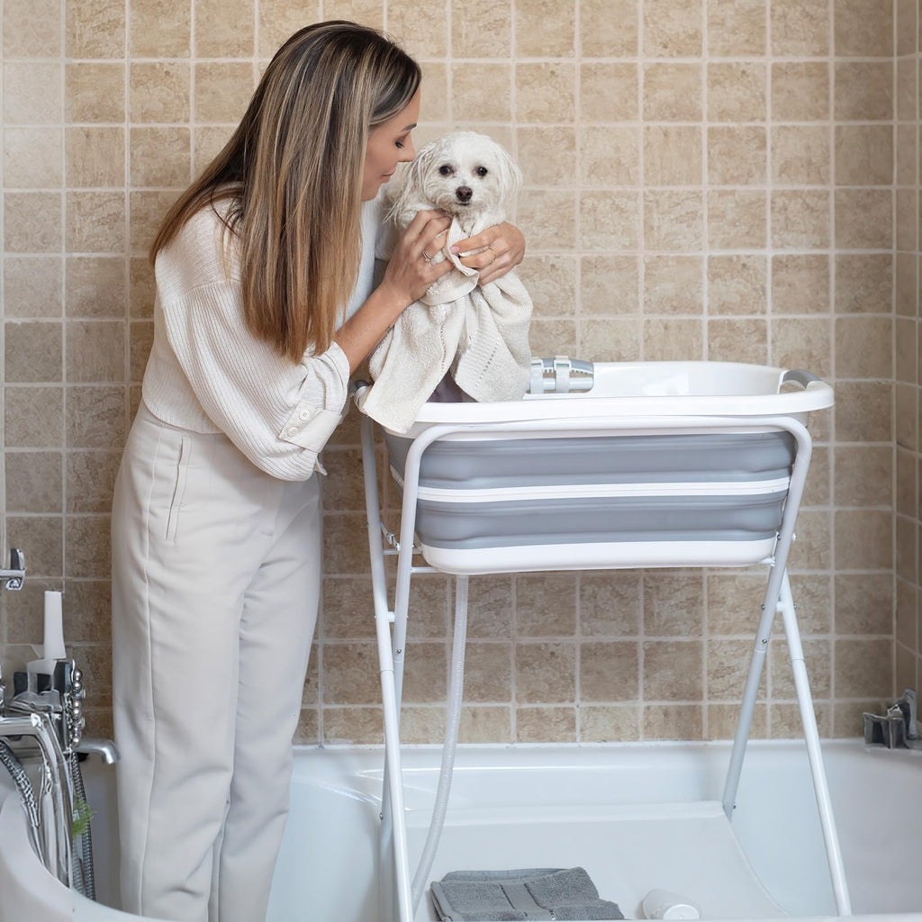 2 in 1 Collapsible Portable Dog Bath Tub C2804