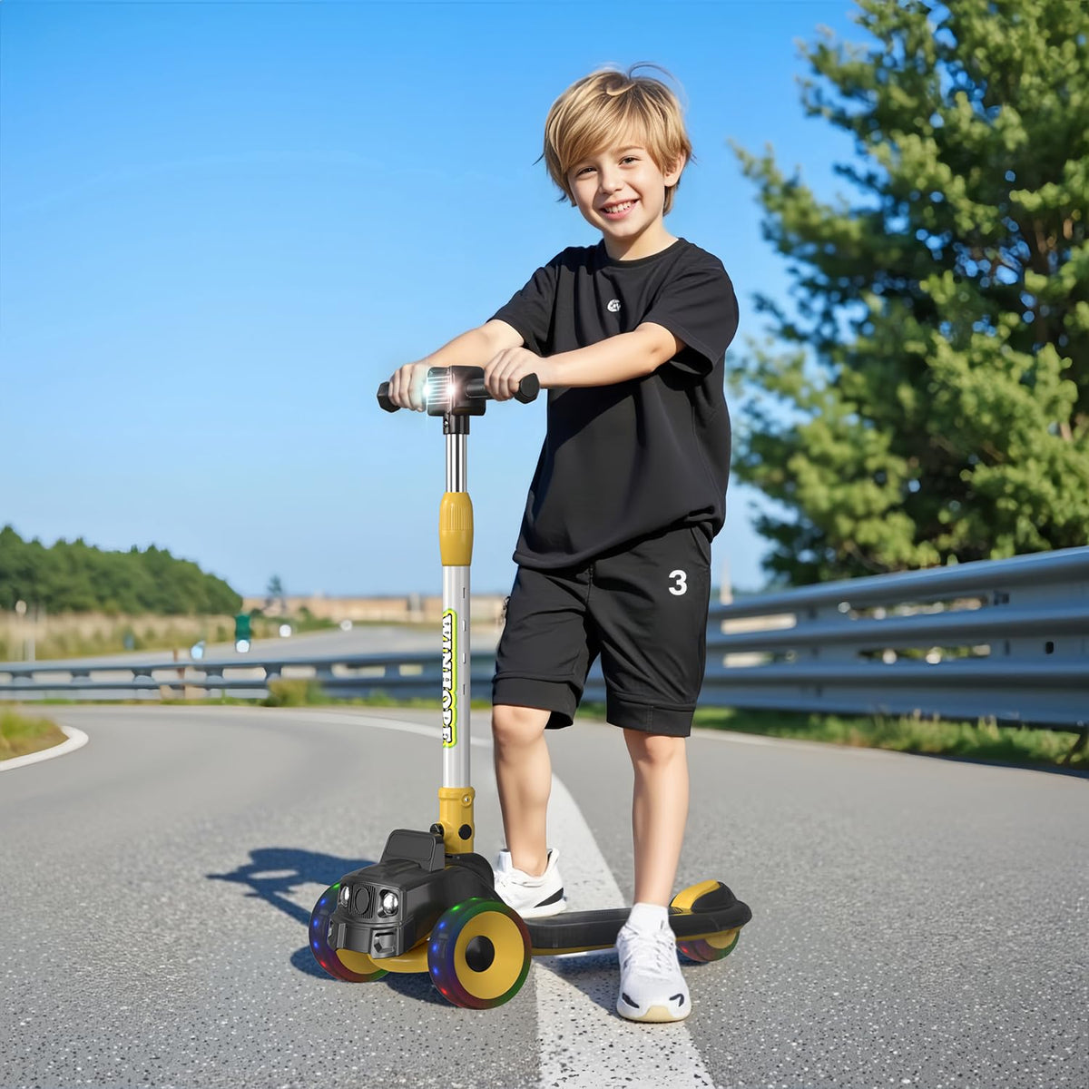 Foldable 3 Wheel Kids Scooter C84537