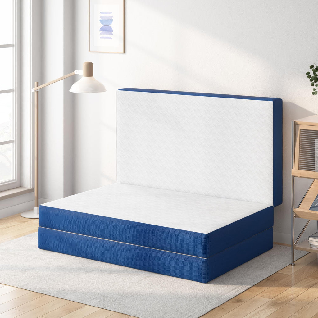 Queen 6 Inch Gel Memory Foam Trifold Mattress B345
