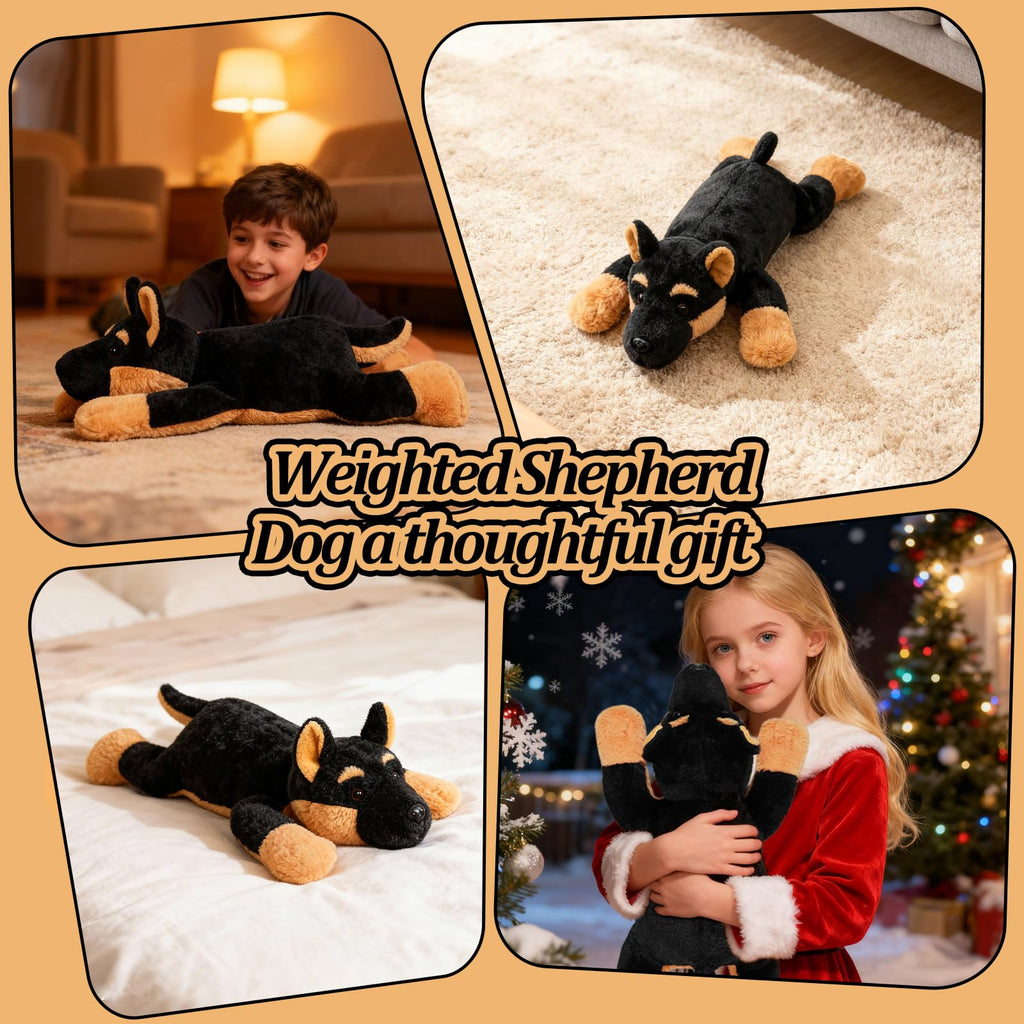 20" 4.1 lbs German Shepherd Plush Hugging Pillow C21130