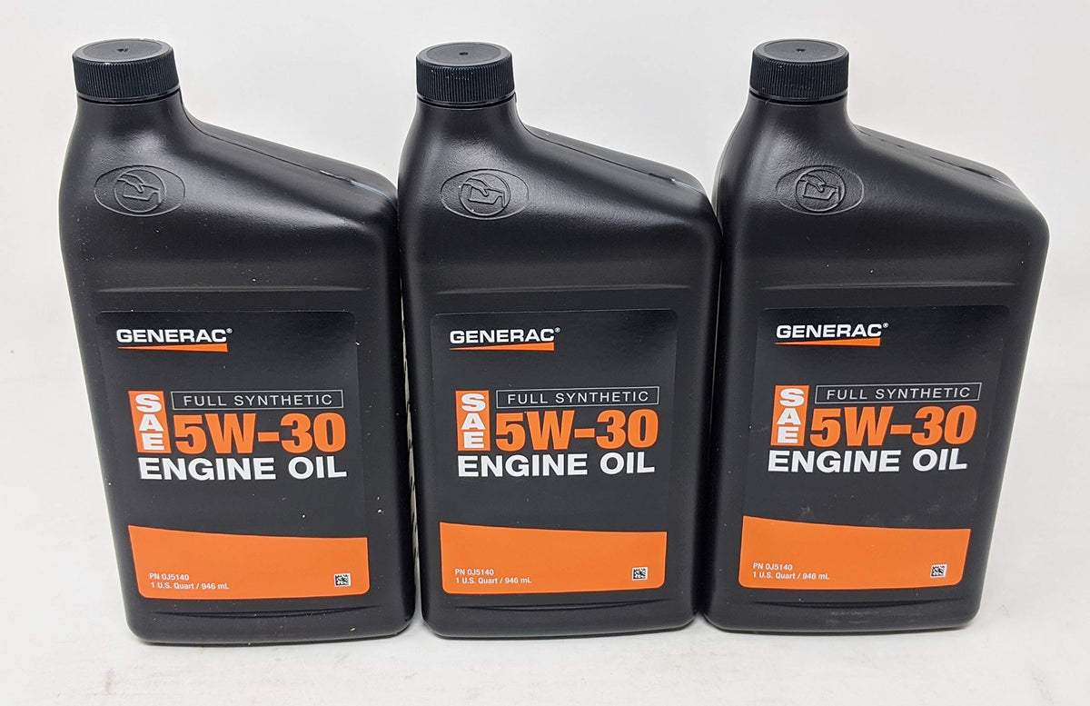 Full Synthetic 5W-30 Motor Oil Quart Bottle Pack of 3 F83271