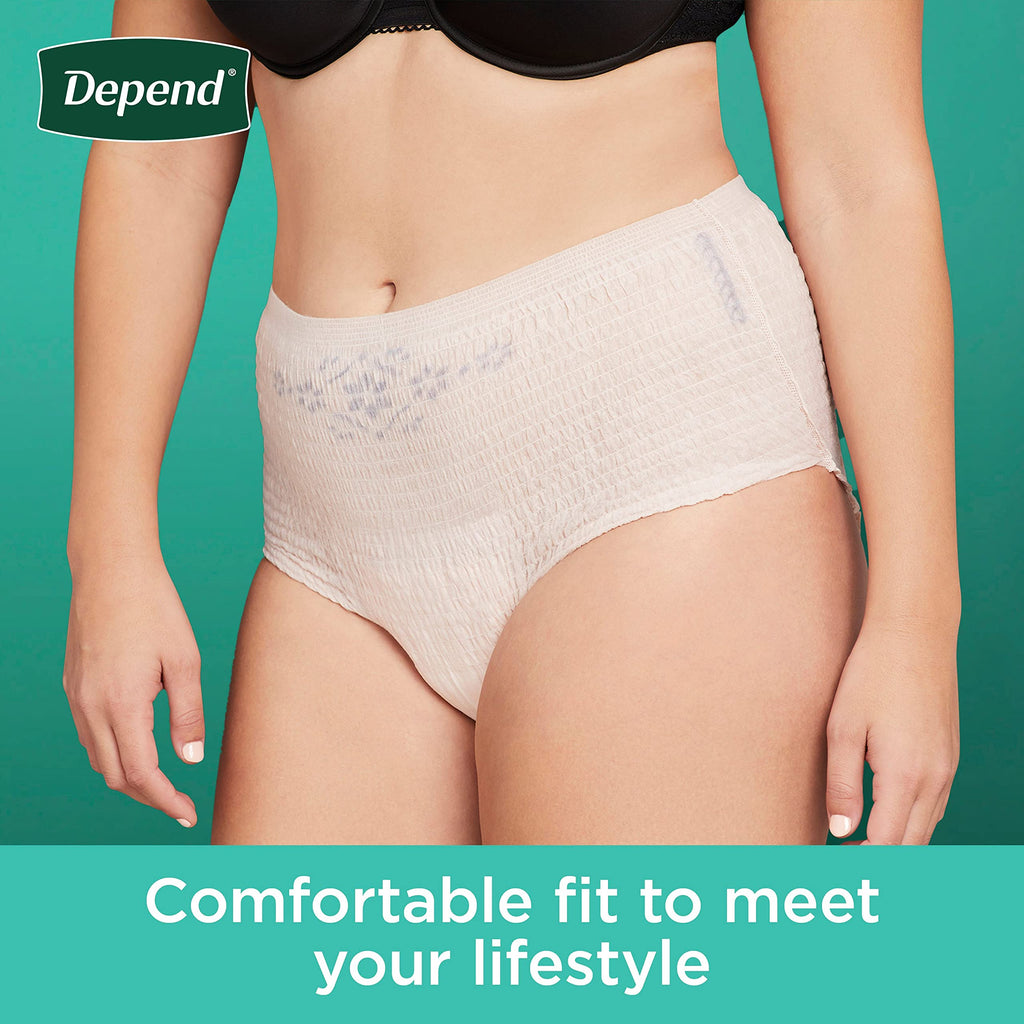 Adult Incontinence Underwear Bundle: Maximum S Blush 32 Count and Overnight S Blush 64 Count O254
