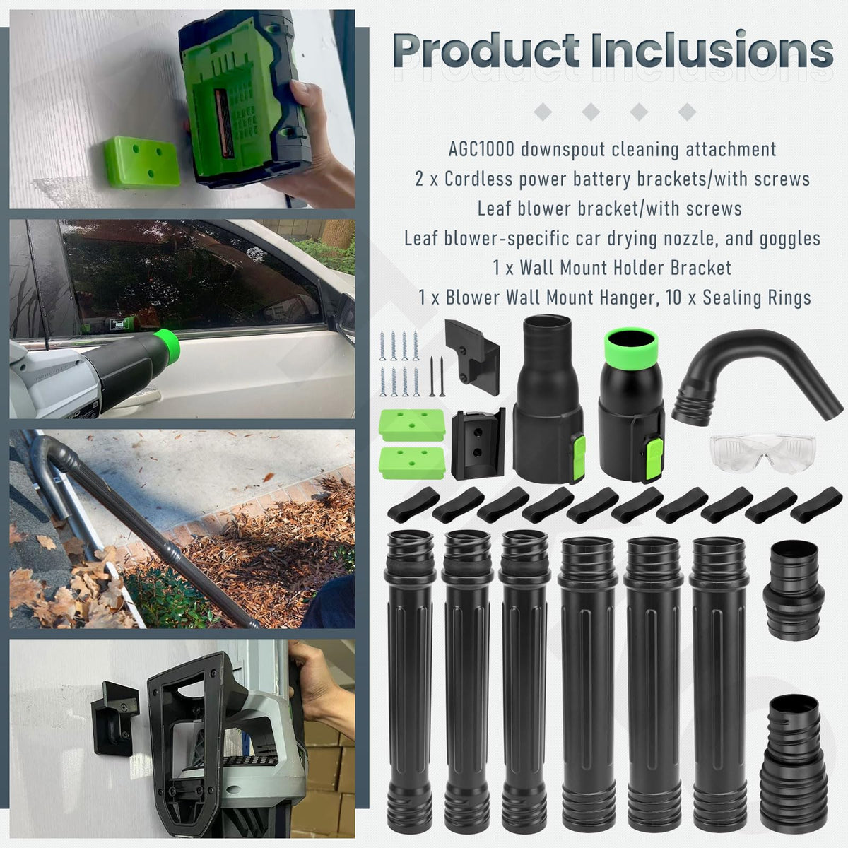Gutter Cleaning Attachment Kit E582