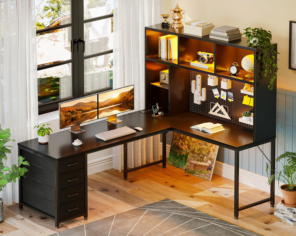 63" L Shaped Desk P99657