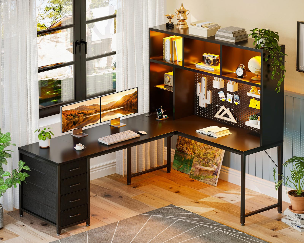 63" L Shaped Desk P99657