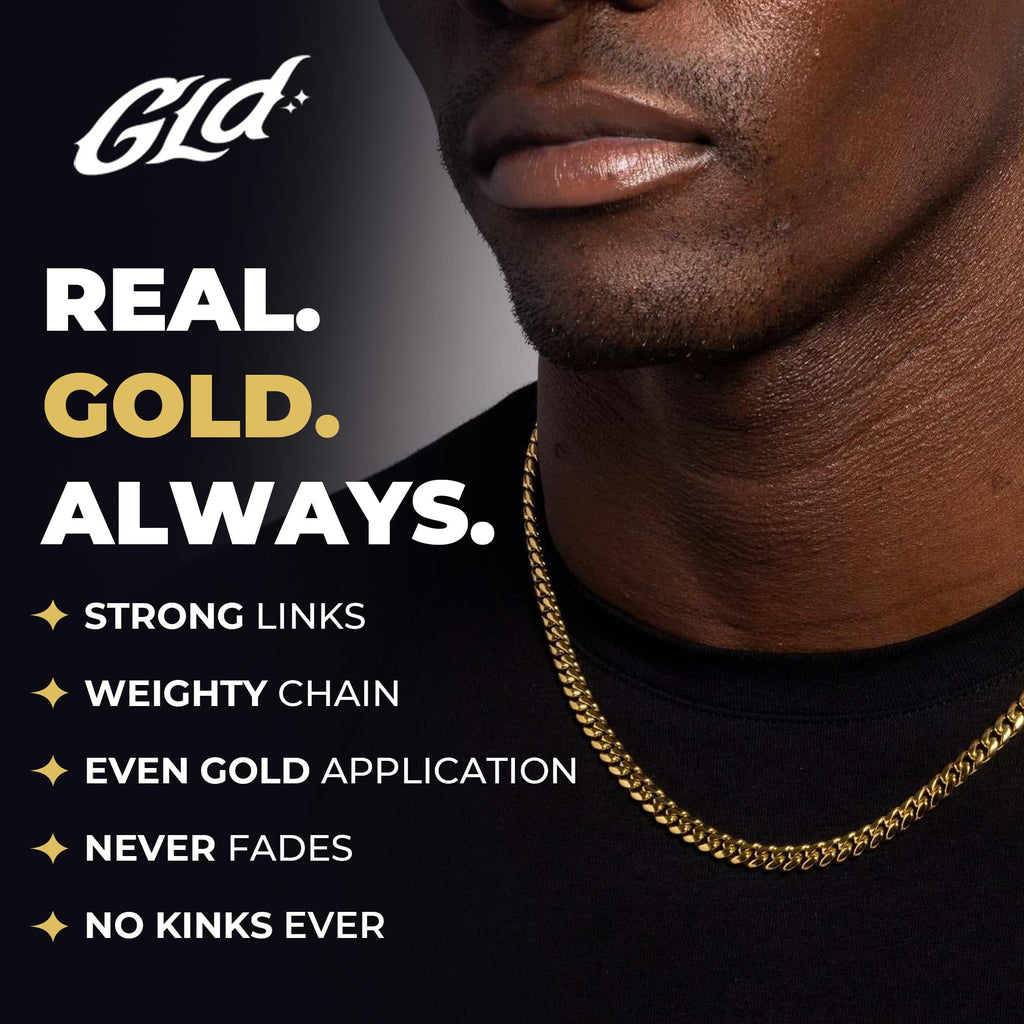 Gold-Plated Micro Cuban Link Chain X14737