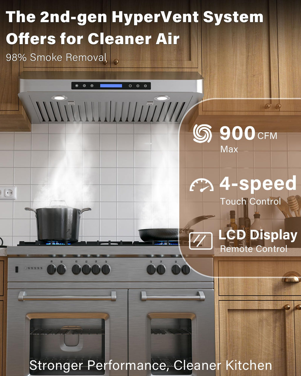 30 inch 900 CFM Stainless Steel Under Cabinet Range Hood G46648