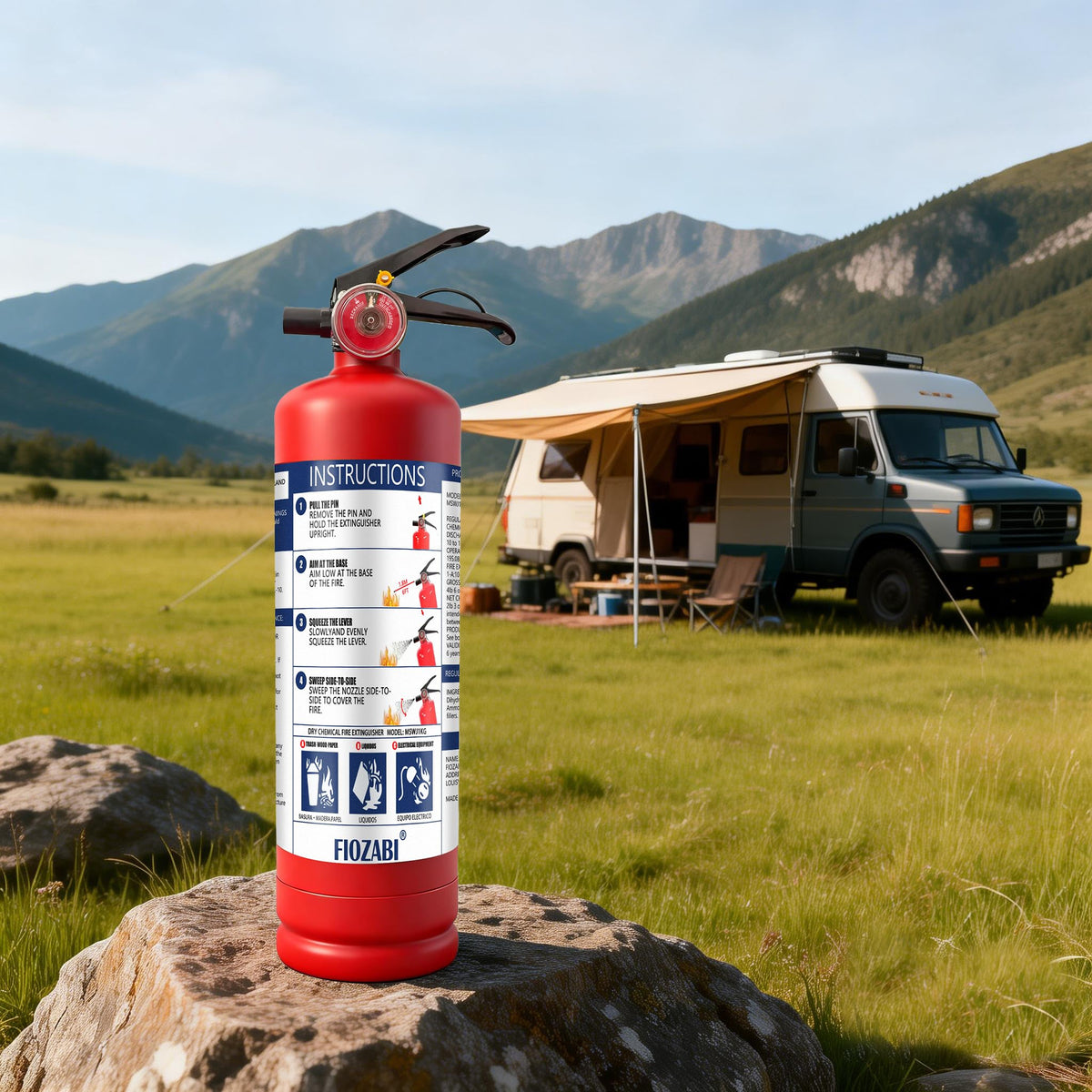 2.5 lb Dry Chemical Fire Extinguisher V88237