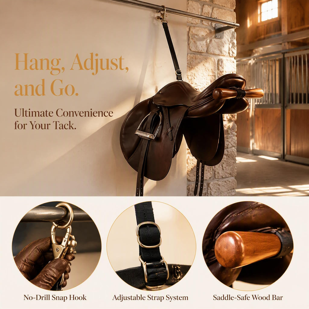 Portable Adjustable Saddle Rack I812