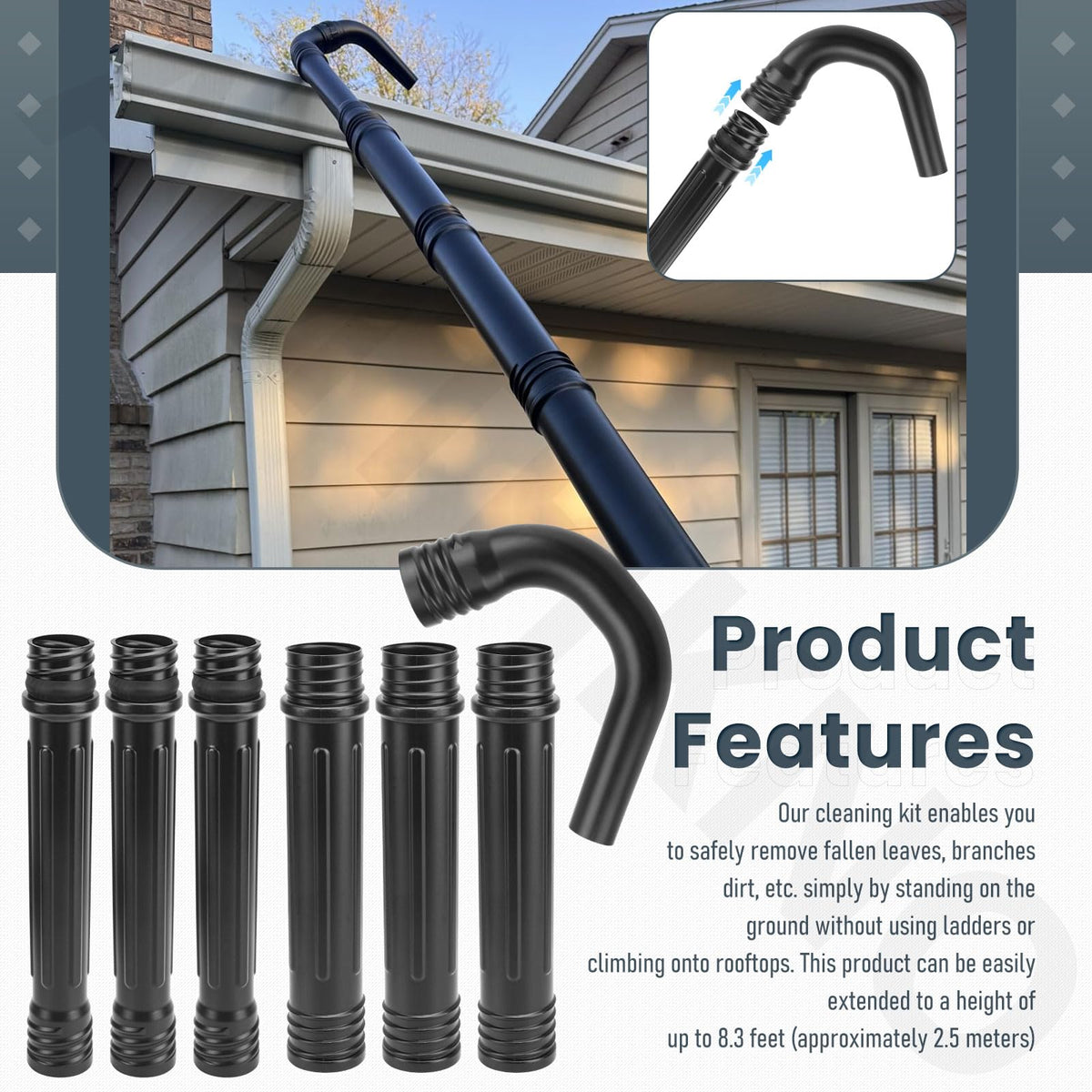 Gutter Cleaning Attachment Kit E582