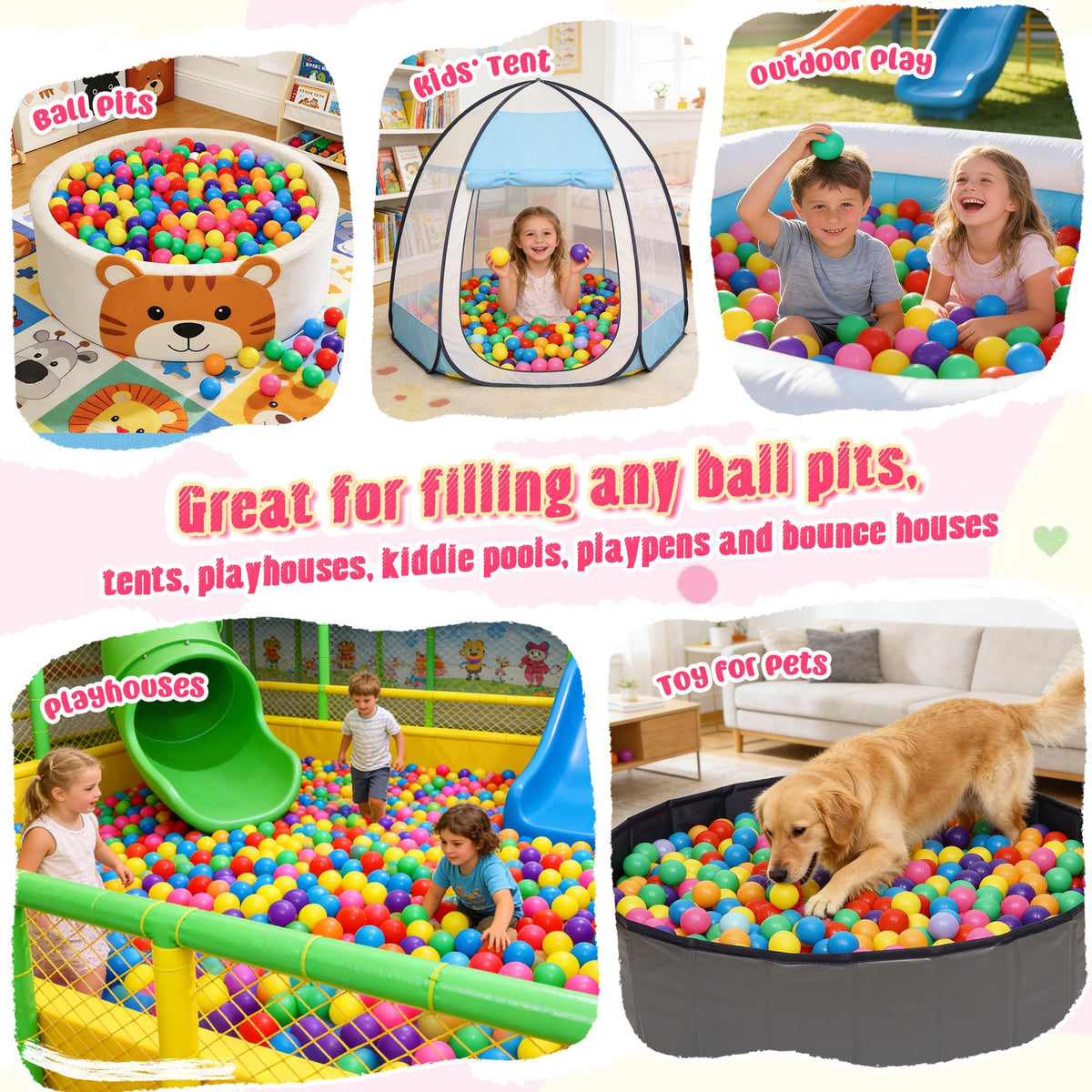 Plastic Ball Pit Balls O691