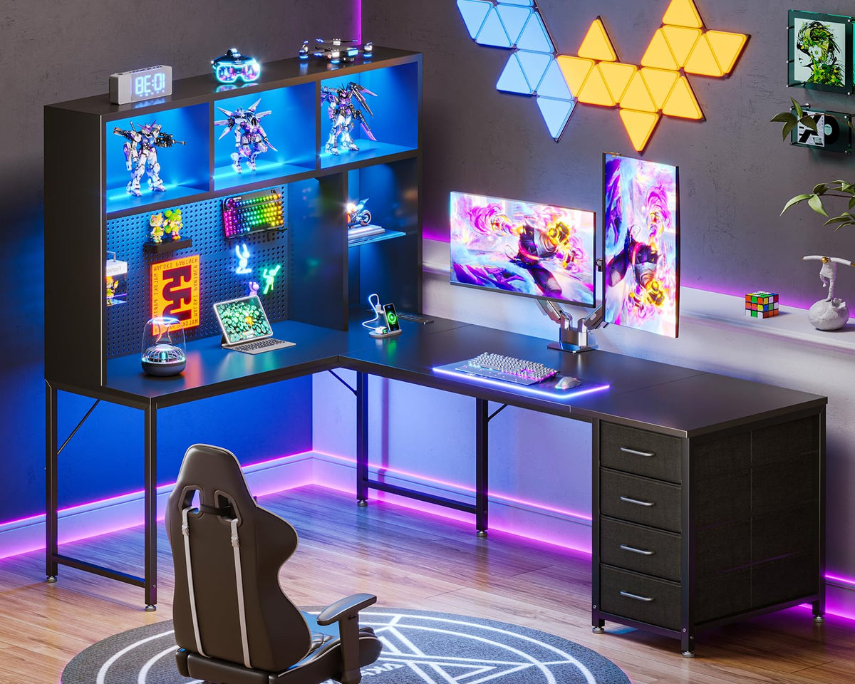 63" L Shaped Desk P99657