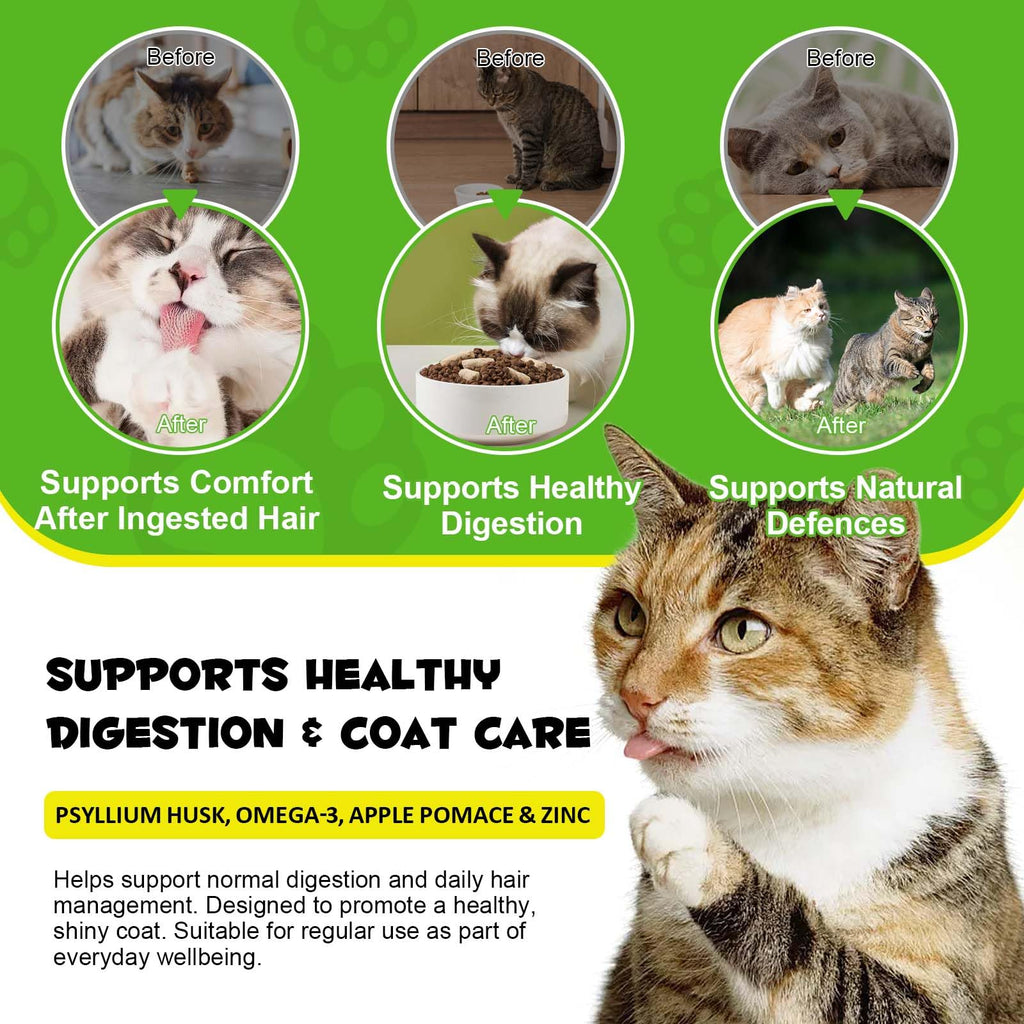 Hairball Remedy Cat Treats Chicken Flavour 100g D98086