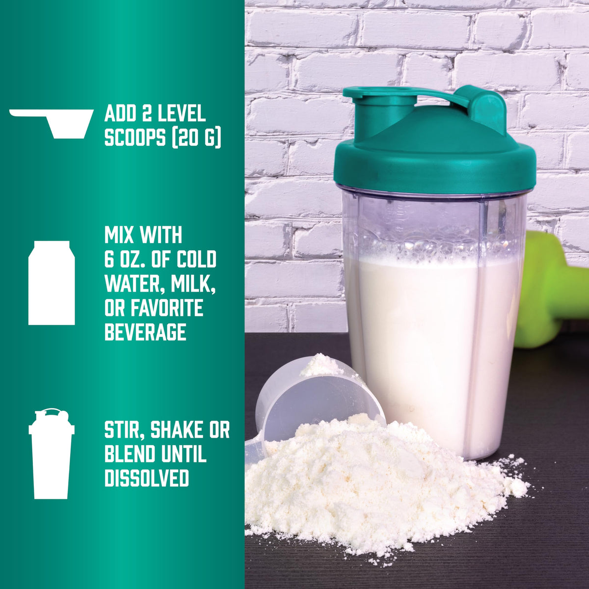 Organic Pea Protein Powder 1.5 lbs P890