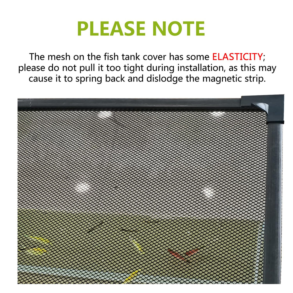 Fish Tank Cover Net Aquarium Lid Mesh Top 39"X19" Z717