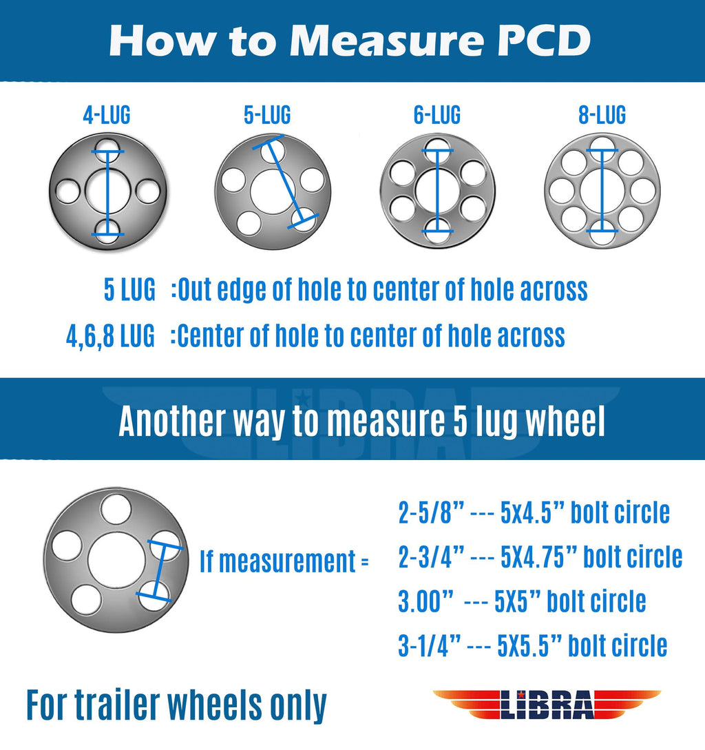 Trailer Tire & Wheel ST205/75R15 8-Ply White Spoke Rim T738357