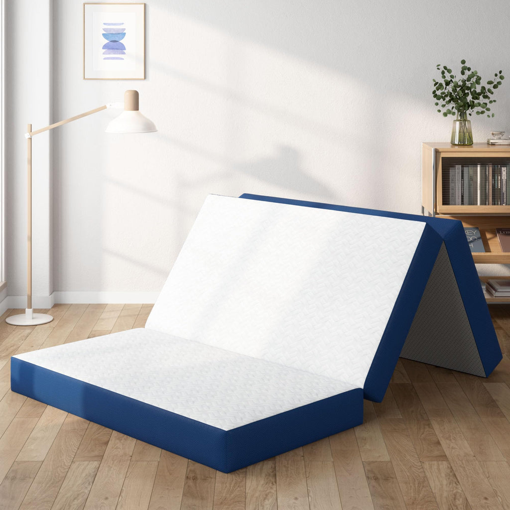 Queen 6 Inch Gel Memory Foam Trifold Mattress B345