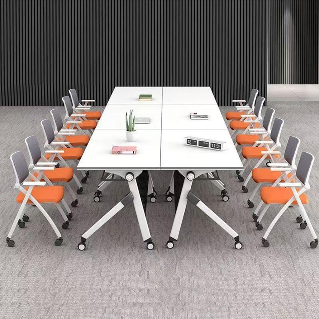 Folding Conference Table with Casters Y20730