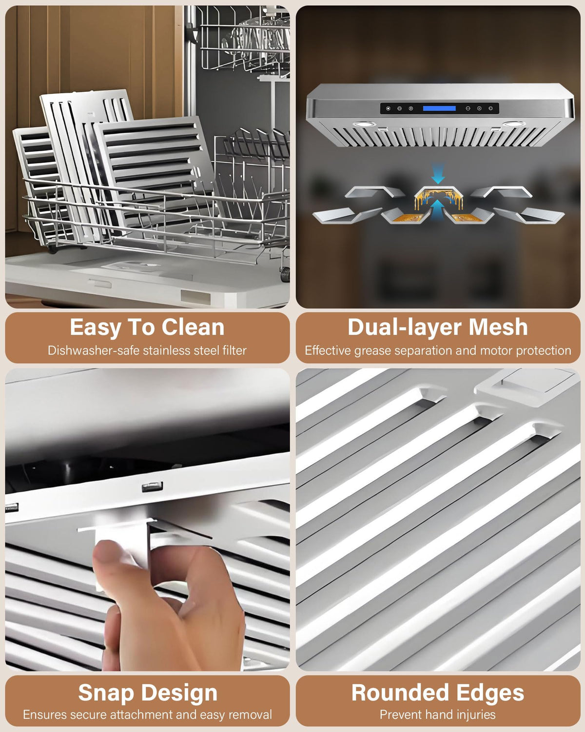 30 inch 900 CFM Stainless Steel Under Cabinet Range Hood G46648