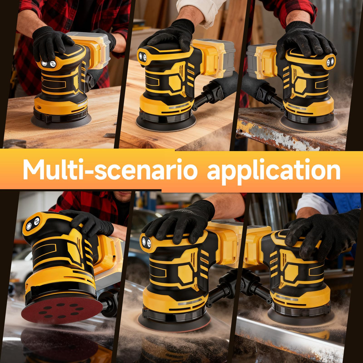 Cordless Random Orbital Sander H43772