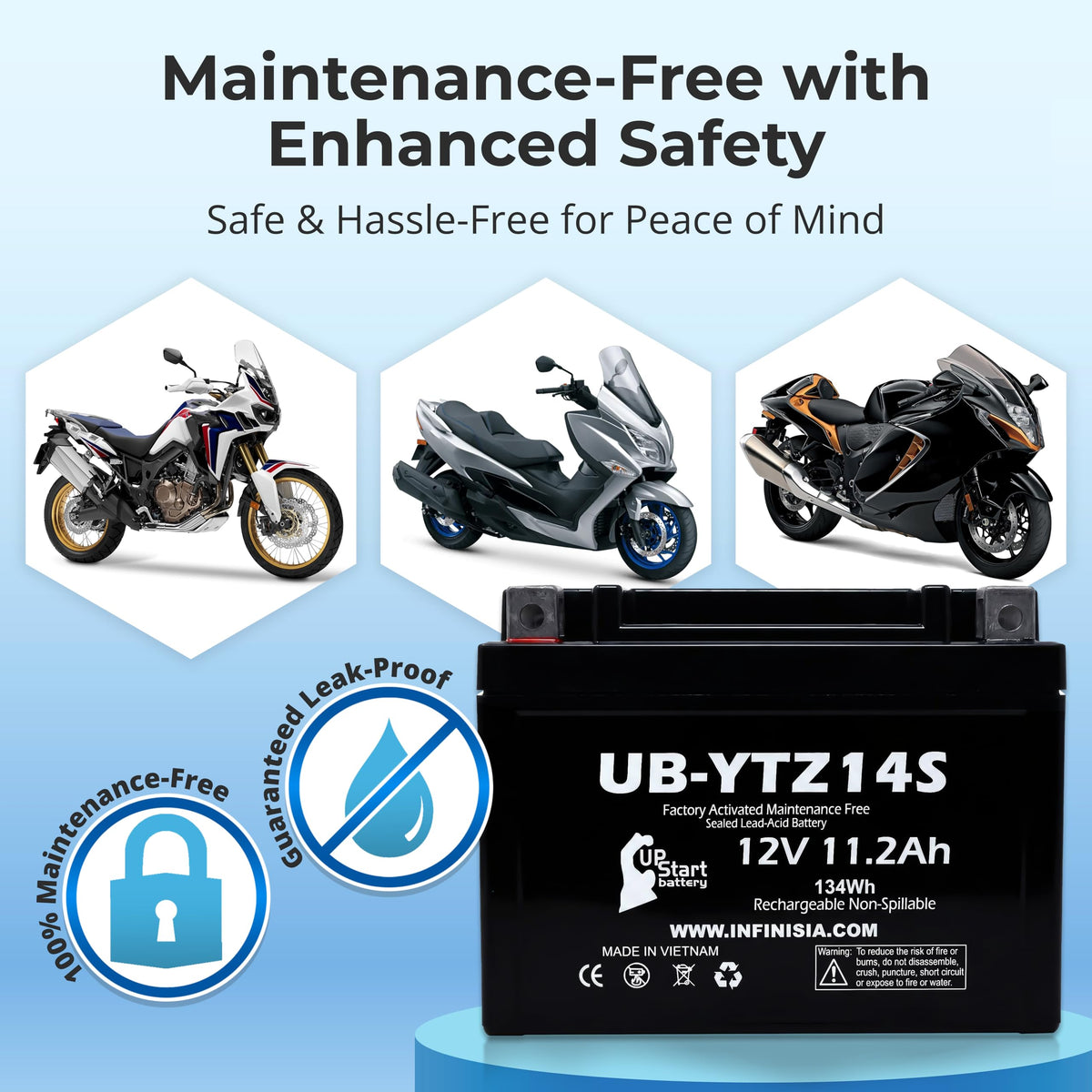 12V 11.2Ah Battery G842