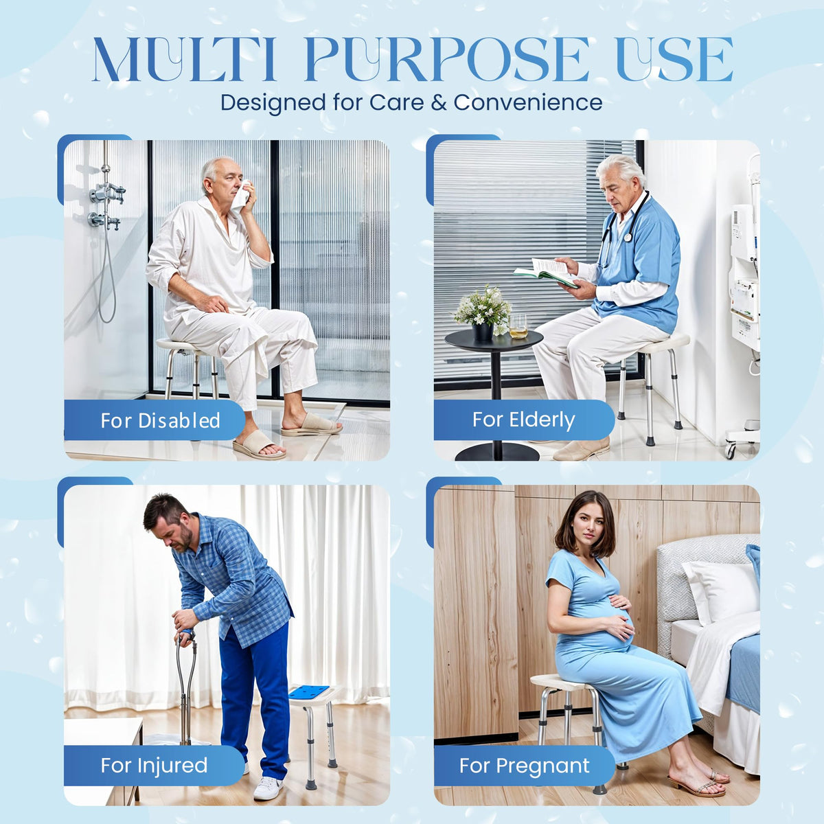 Shower Chair and Bathtub Bench S17337