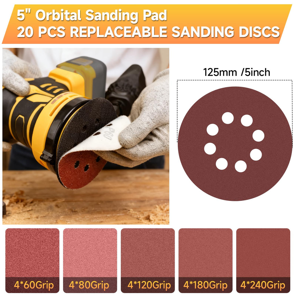 Cordless Random Orbital Sander H43772