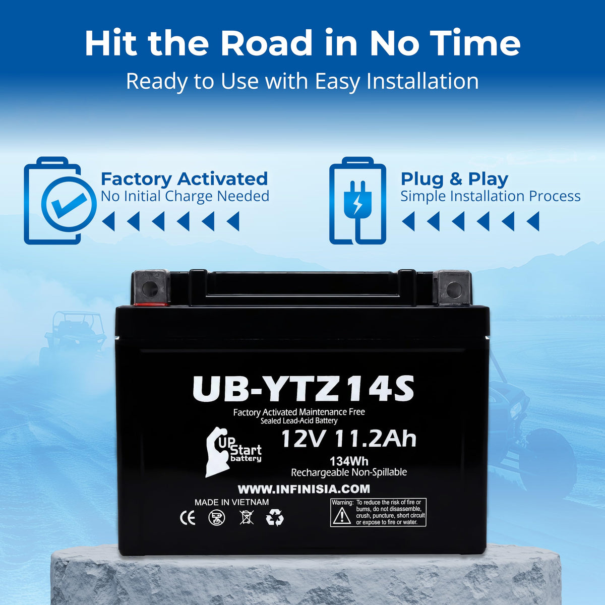 12V 11.2Ah Battery G842