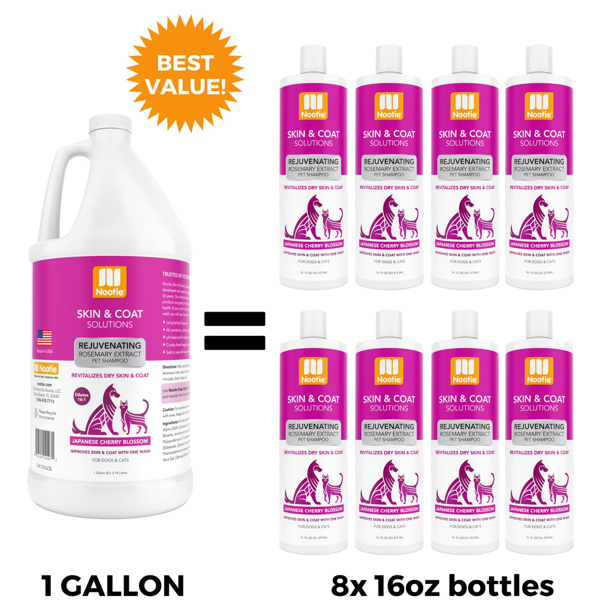 Japanese Cherry Blossom Dog & Cat Shampoo O109